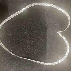 Elegant Silver Chain Necklace